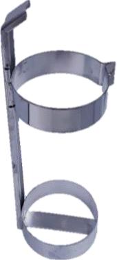 Canastilla cromada de 10lb