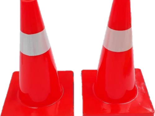 Par de cono PVC de 45cm
