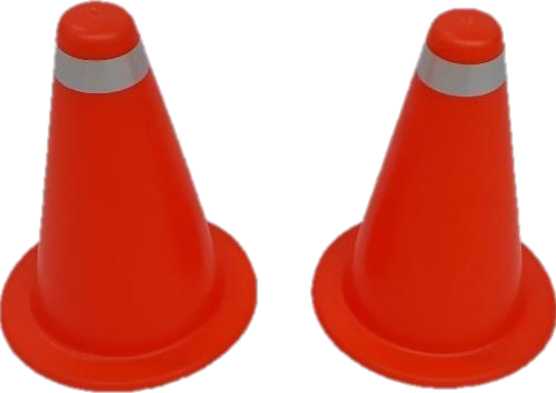 Par cono kit carretera 15cm