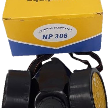 RESPIRADOR QUÍMICO DOBLE FILTRO NP306